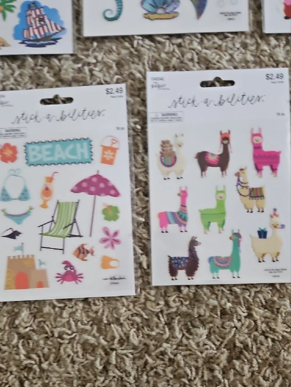 Assorted Decorative Stickers